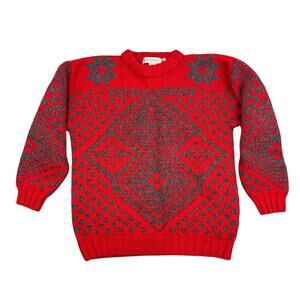 VTG GAP Hand Knit Wool Sweater